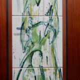 60s vintage ceramic tile panel from A. Suez