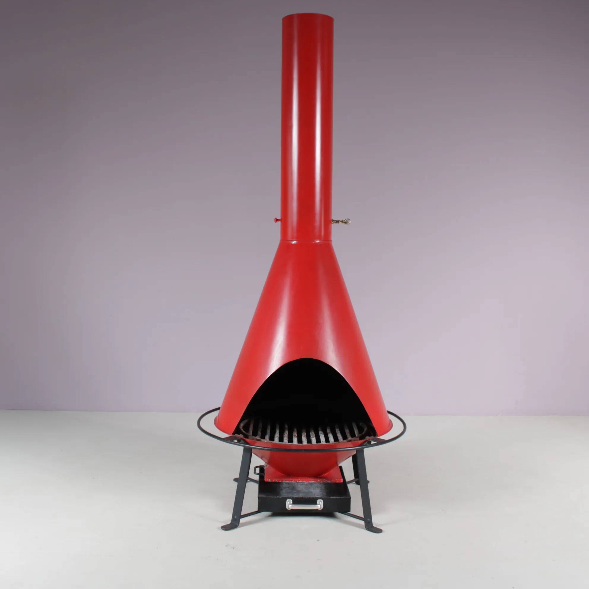 Cheminée à bois « Fire hood », 1970