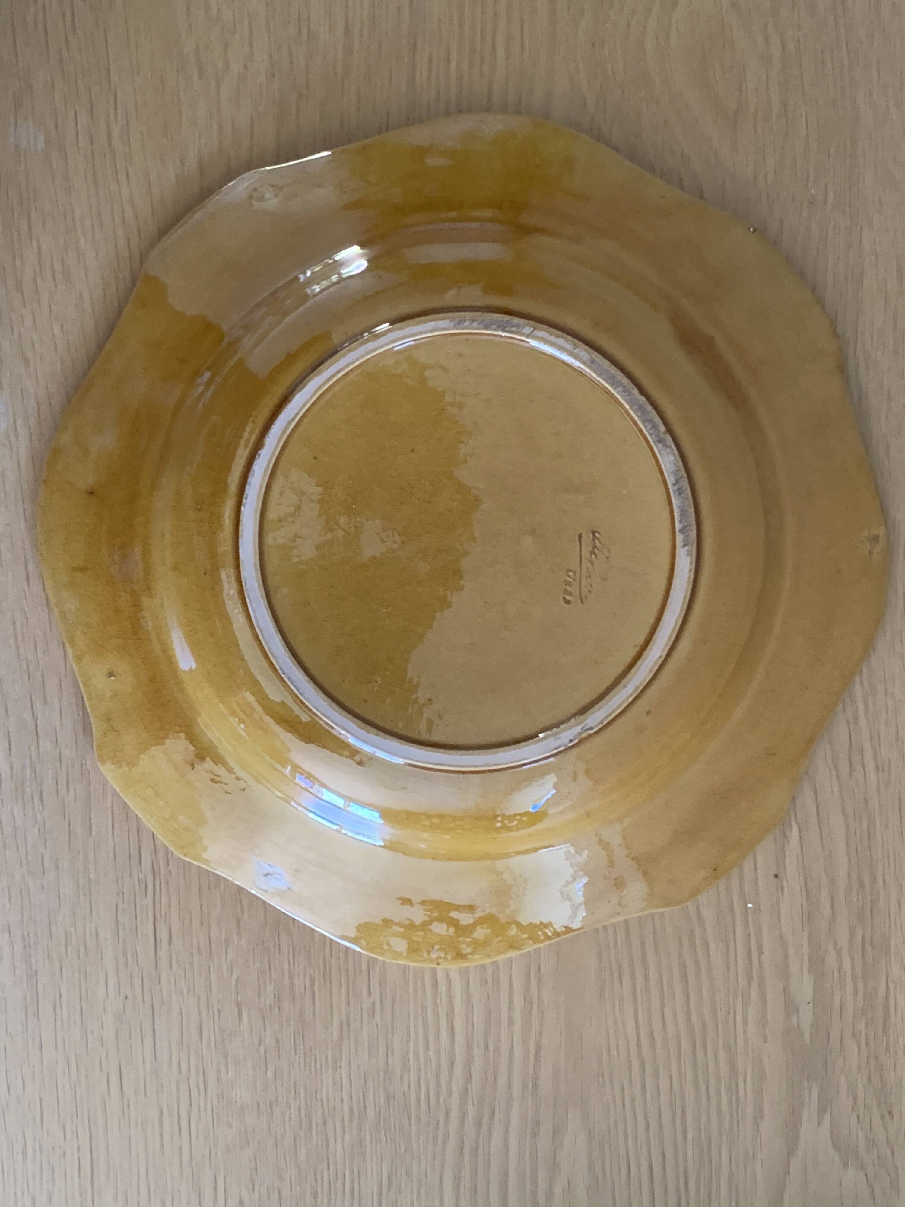Basket and plate Pichon