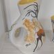 Pichet and glass Vallauris – Jacques Fonck – deer decoration