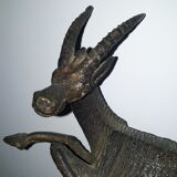 Bronze antelope sculpture, Africa early twentieth century