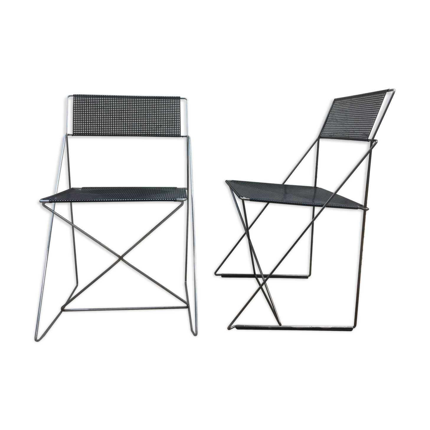 X-line chairs by niels jorgen haugesen for magis