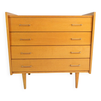 Vintage chest of drawers with 4 drawers, 1960s