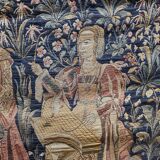 Tapisserie belge vintage « Le Concert » de Ter Waes, années 1960