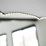 Beveled vintage mirror, 30x149cm