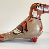 Ceramic vintage exotic bird