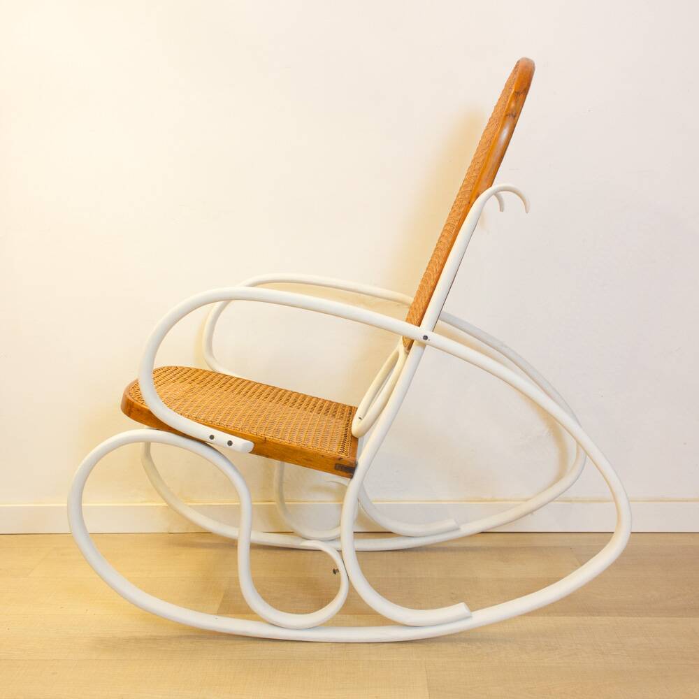 Art nouveau rocking chair