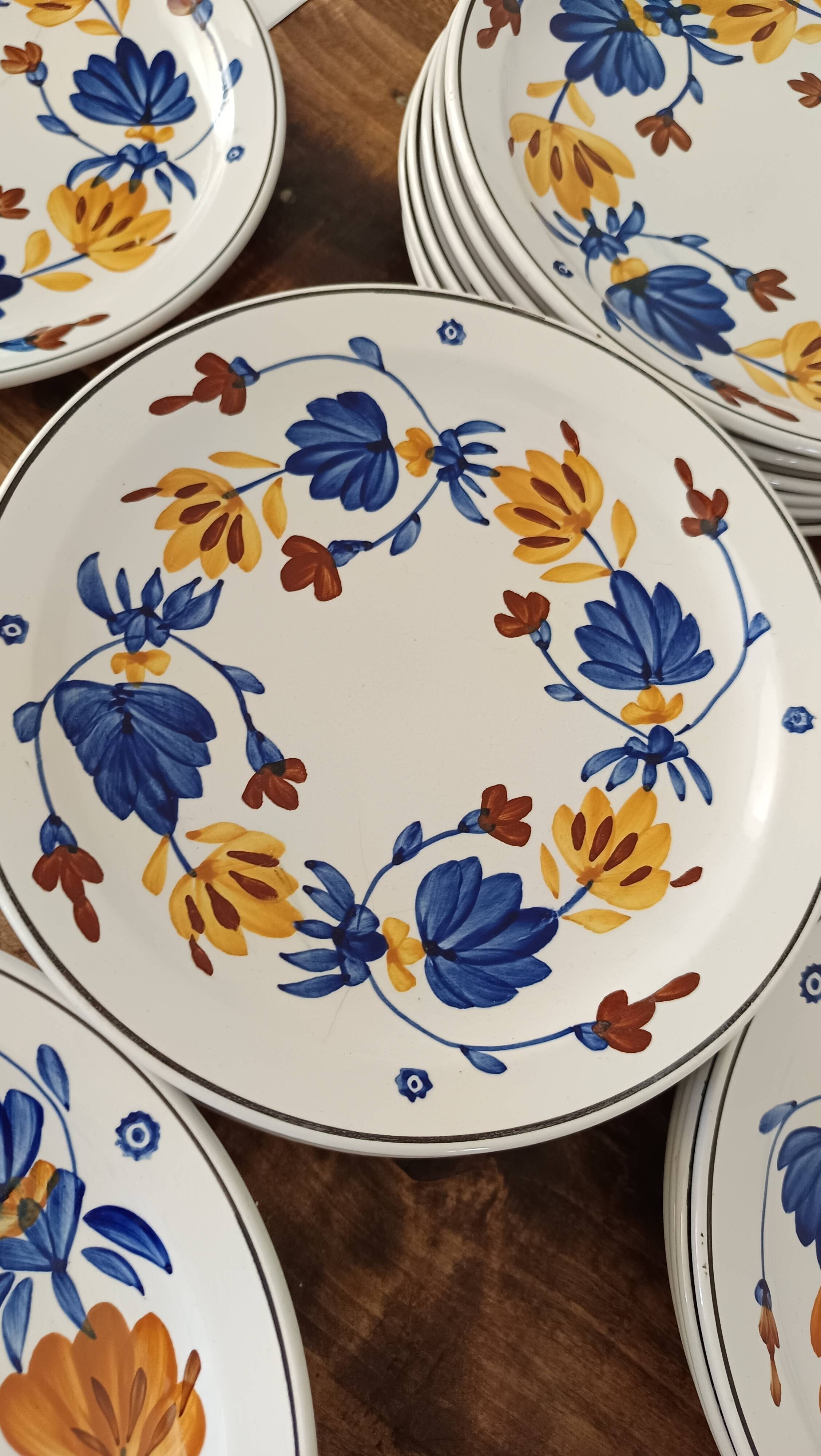 Sarreguemines table service "Saverne" – 44 pieces