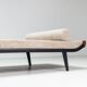 Dick Cordemeijer Cleopatra daybed for Auping in melange fabric The Netherlands 1954
