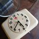 Horloge vintage, pendule murale "15 jours"