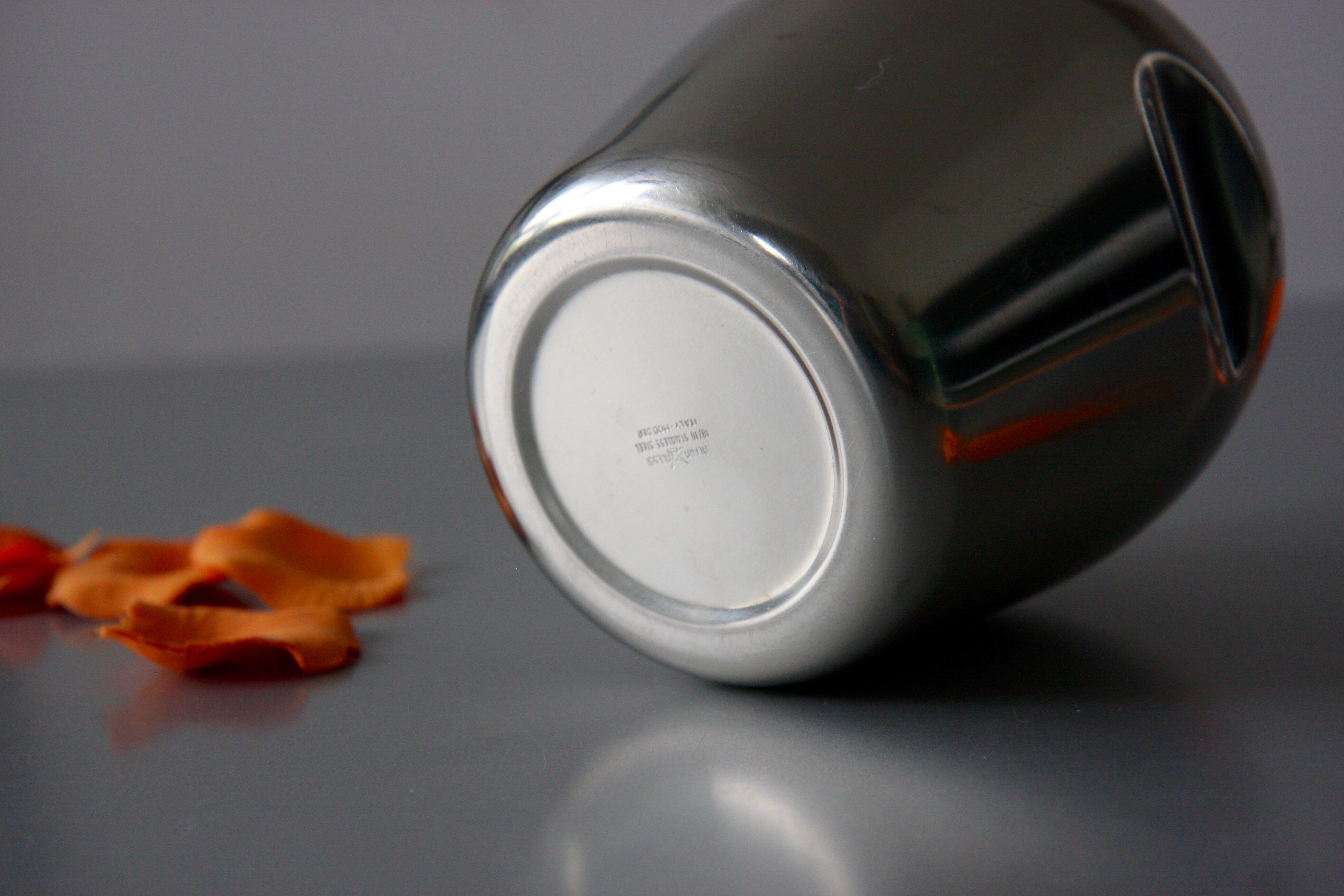 Seau à glaçons Alessi design Massoni Mazzeri, inox satiné,