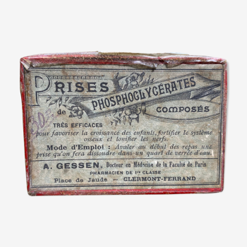 Ancienne boîte à médicaments