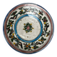 Qadjar, assiette céramique siliceuse Perse Iran XVIIIème