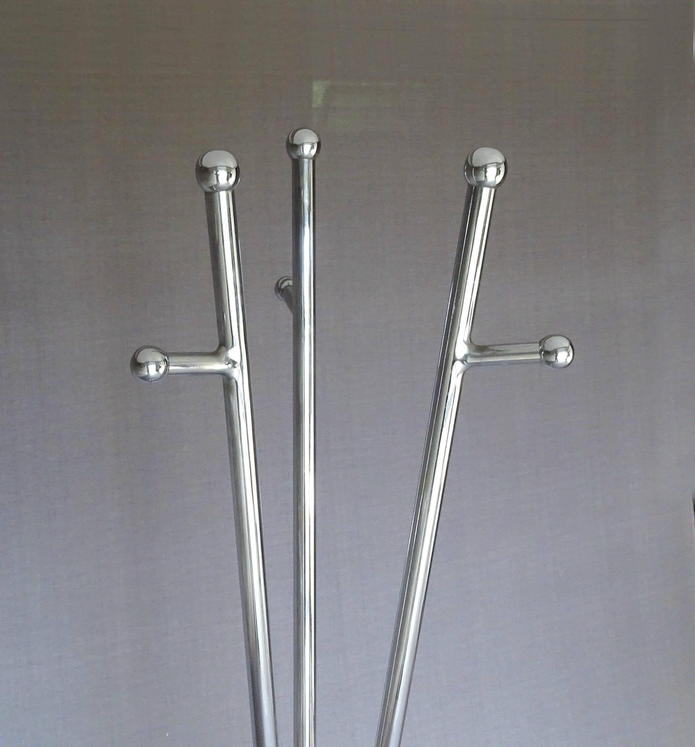 Bauhaus coat rack, Guillot 1930 for Thonet