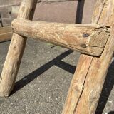 Vintage 1900s towel rack ladder