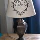 Lampe en étain