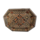 Syrian service tray in fine marquetry. First half of the twentieth century.