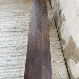 Solid oak bench