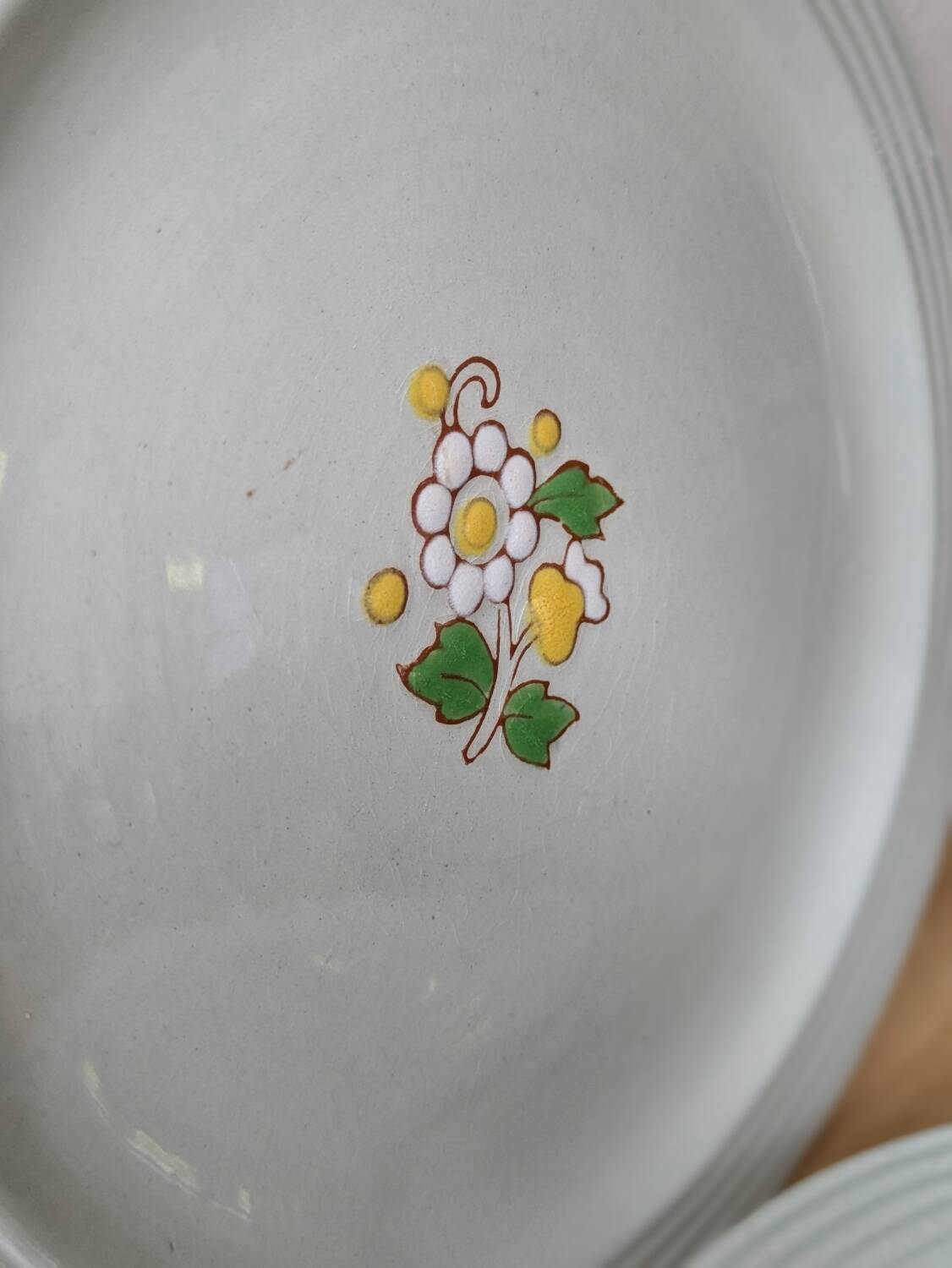 Longwy dessert plates