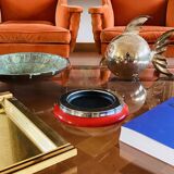 Sergio Asti, mod.4635 red ashtray / catchall, Kartell Italy 1967