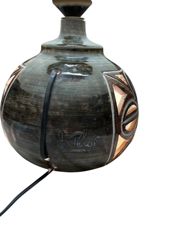 Lampe céramique Robert Pérot Vallauris