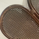 Rattan headboard and canning