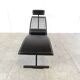 Vintage chaise longue in the manner of Rene Herbst, 1990s