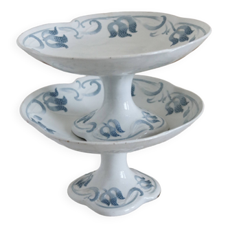 High pedestal dish