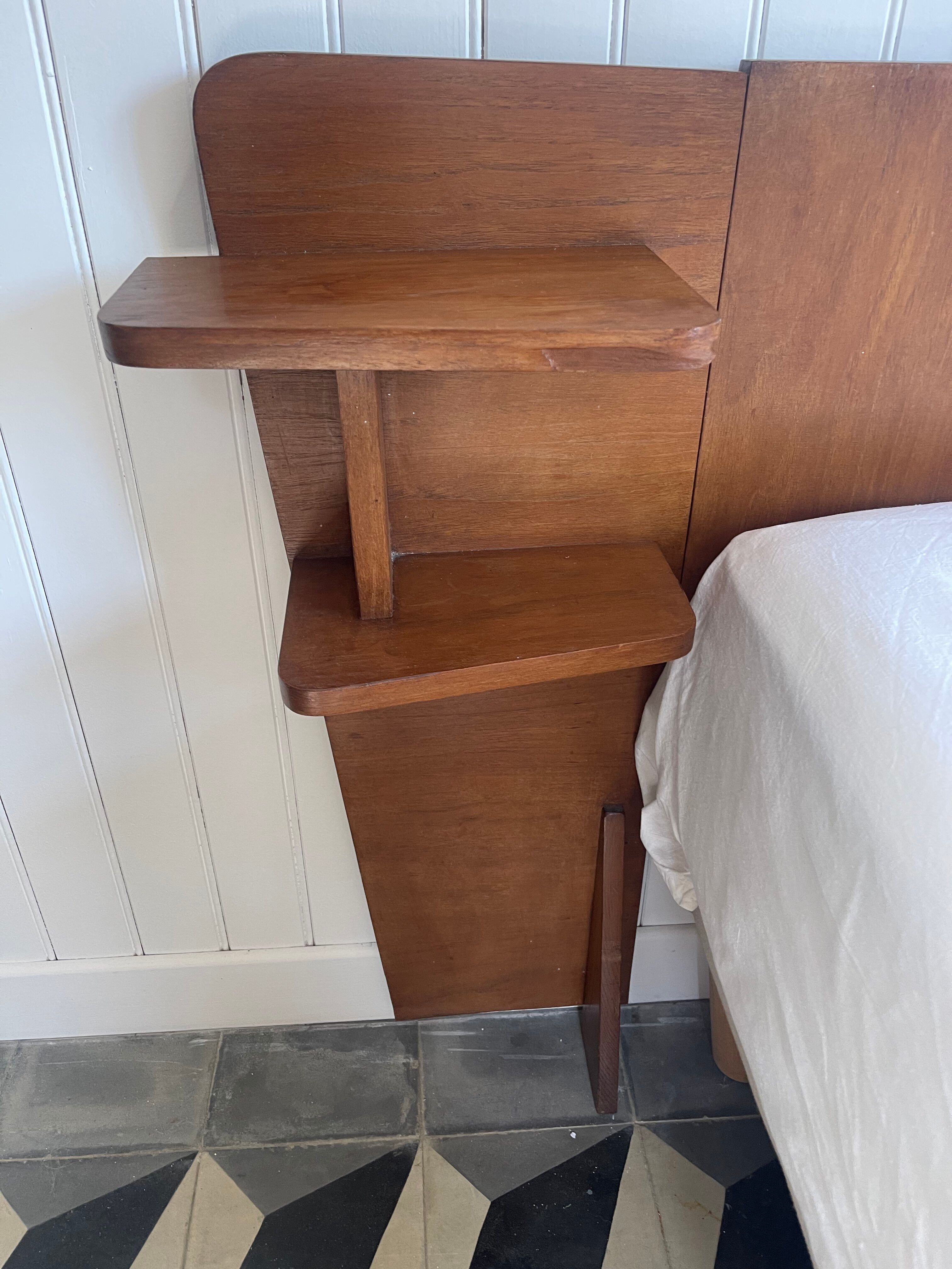 Vintage headboard from the 1960s.