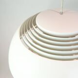 AJ Royal pendant - ceiling lamp - aluminium & steel - white - Arne Jacobsen - Louis Poulsen - 1960s