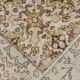 Tapis vintage classique beige et marron, 165x284 cm