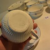 Set of 9 cups and under old Nimy Belgium Cup