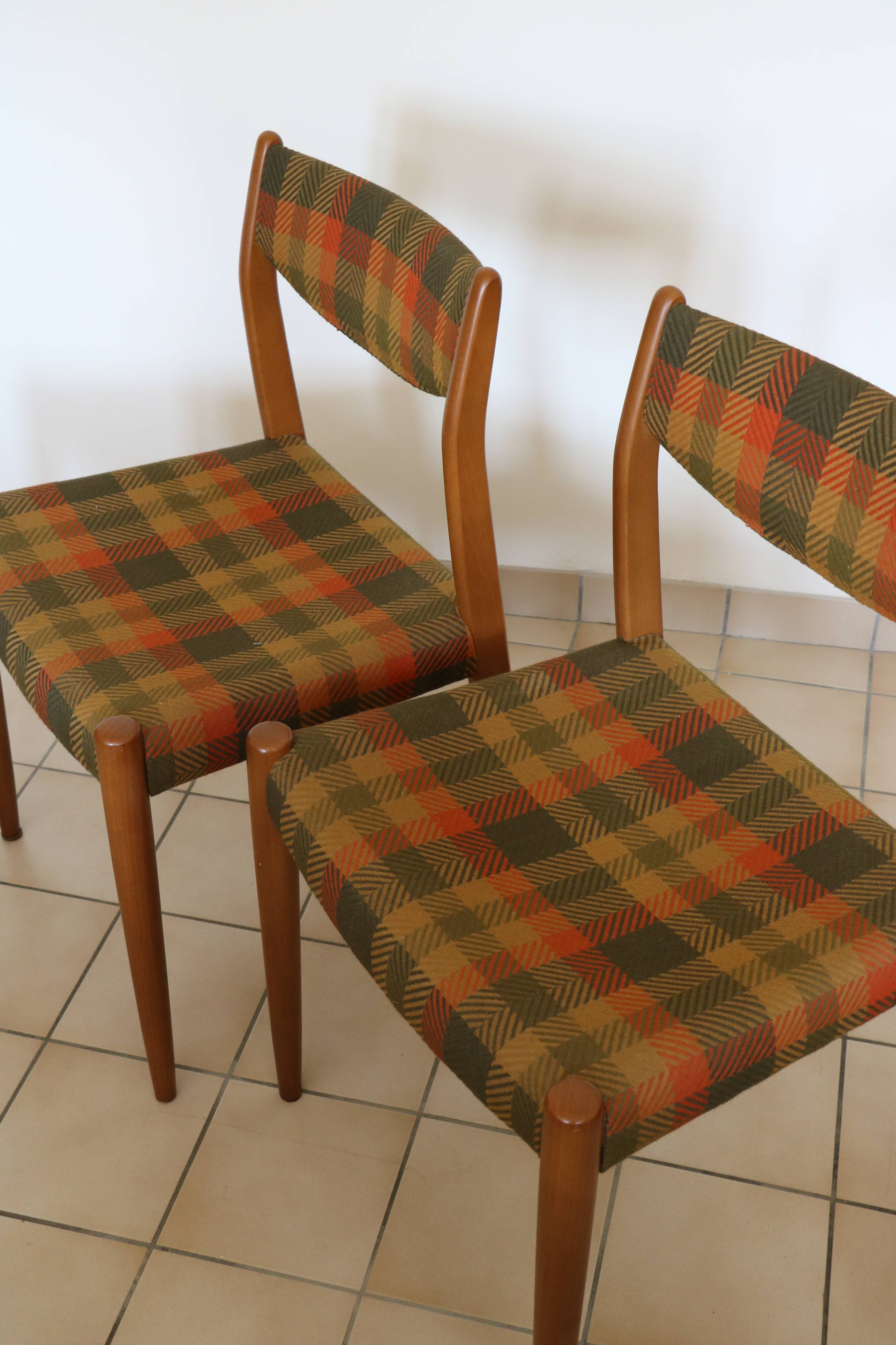 Pair of Scandinavian chairs