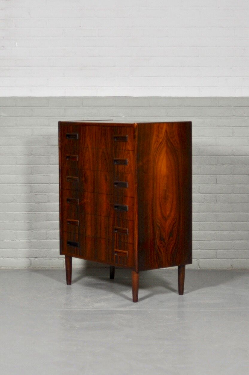 1960s Rosewood Chest of Drawers