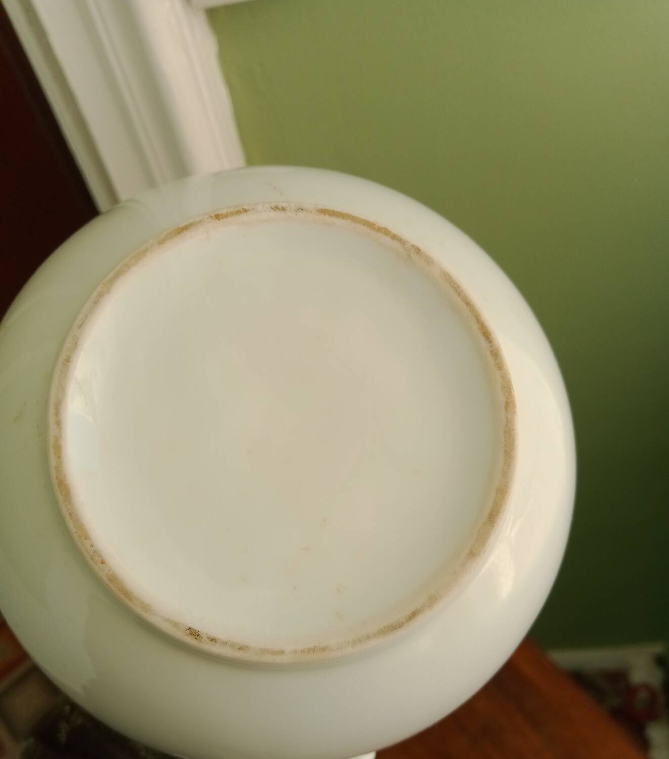 White porcelain teapot