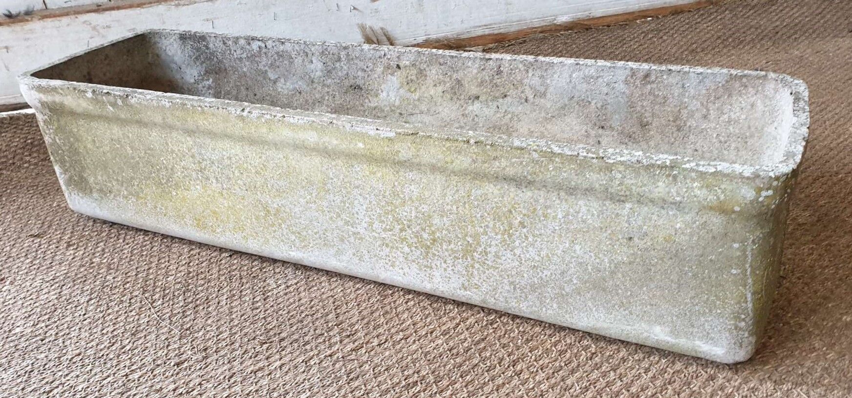 lot de 7 jardinières vintage en fibrociment