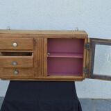 Medicine or toilet cabinet madeover wood