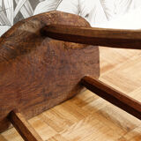 Brutalist cowherd stool