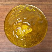 Vintage Italian Large Rare Yellow Moon Bowl from Mario Bellini for Kartell