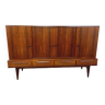 Vintage Scandinavian rosewood sideboard from the 60s by Danish brand Bordum & Nielsen, Samcom