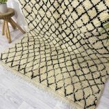 Handmade moroccan berber carpet 255 x 155 cm
