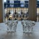 Set of 2 candle holders - Poulignac France
