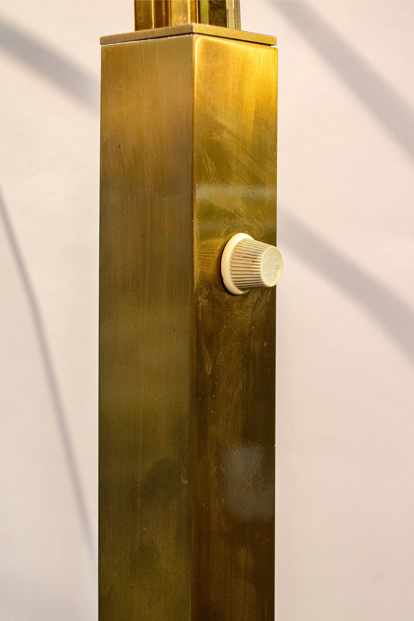 Brass floor lamp with seven lights Italy 70s