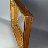 Frame and mirror circa 1830 47x41x6.5 cm gilded stucco wood SB618