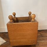 Cache pot en bois