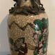 Vase ceramic canton of nanjing decoration of war scenes xixth