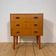 Table de chevet en chêne, Danemark années 1960