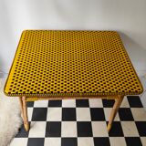 Table rotin vintage
