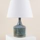 SCANDINAVIAN WORK, Vintage signed ceramic lamp, Sweden, circa 1960