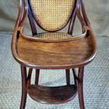 Chaise haute enfant bébé thonet 1900-1910 ca